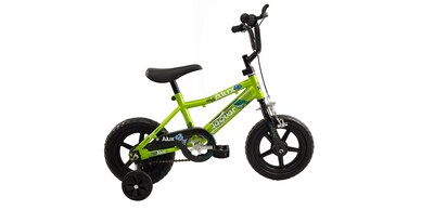 Foto 1 | Foto 1 | Bicicleta Jaguar Alux Rodada 12 Color Verde Con Ruedas Estabilizadoras