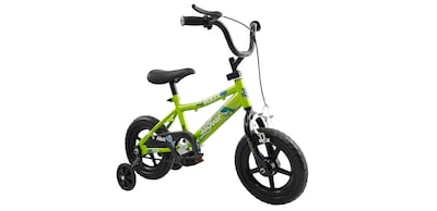 Foto 2 | Foto 2 | Bicicleta Jaguar Alux Rodada 12 Color Verde Con Ruedas Estabilizadoras