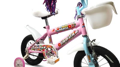Foto 3 | Foto 3 | Bicicleta Jaguar Mini Bravia Rodada 12 Color Rosa Con Llantas Inflables Y Canasta