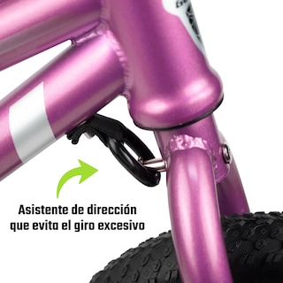 Foto 6 | Foto 6 | Bicicleta Gospel YS749-1 color Rosa R12 Infantil Balance Equilibrio