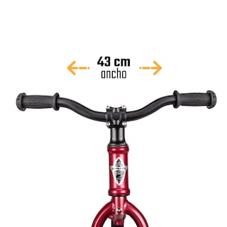 Foto 7 | Foto 7 | Bicicleta Gospel YS751 color Rojo R12 Infantil Balance Equilibrio