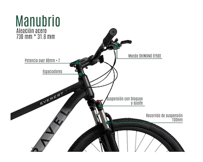 Foto 3 | Foto 3 | Bicicleta de Montaña Gravel R29 17''