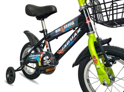 Foto 3 | Foto 3 | Bicicleta Jaguar Minibravia Rodada 12 Negro Llantas Inflables