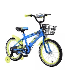 Foto 1 | Foto 1 | Bicicleta Entrenadora De Niños Aeiou Qk-02 Canasta Rodado 16 Azul