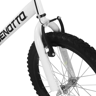Foto 3 | Foto 3 | Bicicleta Blanca P/niño Frenos V Acero Hiten Benotto