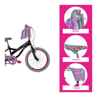 Foto 4 | Foto 4 | Bicicleta Infantil Monk Shaini Rodada 20 Para Niñas