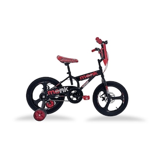 Foto 1 | Foto 1 | Bicicleta Infantil Monk Bitten Rodada 16 Negro Rojo