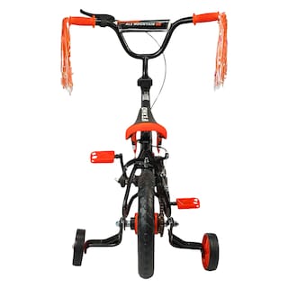Foto 4 | Foto 5 | Bicicleta Infantil Niños R12 Ruedas Auxiliares Goma Unibike - Naranja