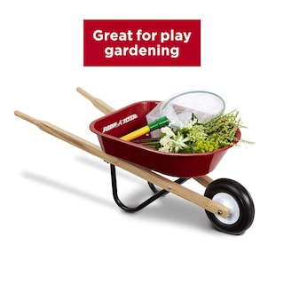 Foto 2 | Foto 2 | Toy Wheelbarrow Radio Flyer Para Niños, Color Rojo, Para Niños Mayores De 3 Años - Venta Internacional.