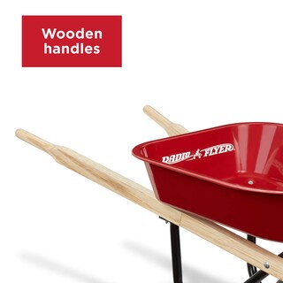 Foto 3 | Foto 3 | Toy Wheelbarrow Radio Flyer Para Niños, Color Rojo, Para Niños Mayores De 3 Años - Venta Internacional.