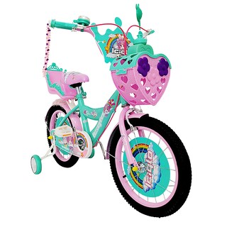 Foto 2 | Foto 2 | Bicicleta Infantil Niñas R-16 Portamuñecas Ruedas Auxiliares Verde