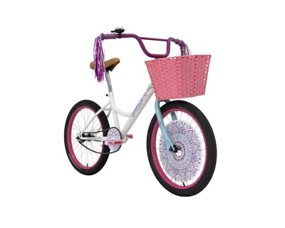 Foto 3 | Foto 3 | Bicicleta Raider Beautiful Bmx Rodada 20 Blanco