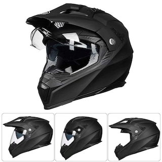 Foto 2 | Foto 2 | Casco De Moto Ilm Off Road Dual Sport Full Face 606v - Venta Internacional.