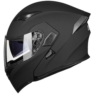 Foto 4 | Foto 4 | Casco De Moto Ilm 902ls Con Doble Visera Led, Abatible, Negro Mate - Venta Internacional.