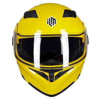 Foto 3 | Foto 3 | Casco De Moto Ilm 902 Con Doble Visera Plegable, Modular, Dot, Amarillo - Venta Internacional.