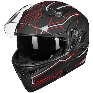 Foto 3 | Foto 3 | Casco De Moto Ilm 902l Con Doble Visera Led Abatible Y Frontal - Venta Internacional.
