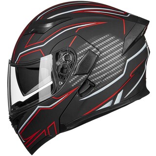 Foto 4 | Foto 4 | Casco De Moto Ilm 902l Con Doble Visera Led Abatible Y Frontal - Venta Internacional.