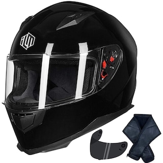 Foto 1 | Foto 1 | Casco De Moto Ilm Integral Con Bufanda De Invierno Dot - Venta Internacional.