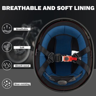 Foto 6 | Foto 6 | Medio Casco De Moto Ilm 883v Con Parasol Aprobado Por El Dot - Venta Internacional.