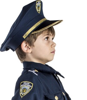 Foto 2 | Foto 2 | Gorro De Policía Dress Up America Para Niños, Accesorio De Disfraz Azul - Venta Internacional.