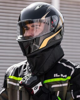 Foto 7 | Foto 7 | Casco De Moto Ilm Integral Dot Modelo Jk313 (s, Dorado) - Venta Internacional.