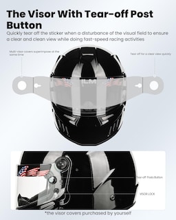 Foto 5 | Foto 5 | Casco De Carreras De Autos Ilm Snell Sa2020 Aprobado, Ligero 890 - Venta Internacional.