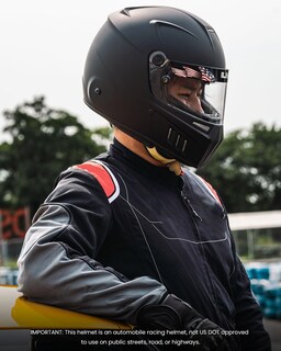 Foto 7 | Foto 7 | Casco De Carreras De Autos Ilm Snell Sa2020 Aprobado, Ligero 890 - Venta Internacional.