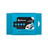 Toallas Limpiadoras Para Pantallas 30 Piezas Sin Estática Steren Lim-126cna
