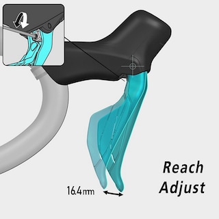 Foto 7 | Foto 7 | Freno de Disco Hidráulico Trasero Derecho para Bicicleta de 12 Vel 105 Di2 St-r7120/br-7170 Shimano