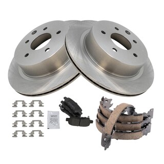 Foto 2 | Foto 2 | Kit De Pastillas De Freno Y Rotor Trq Trasero Semimetálico Para Nissan Rogue - Venta Internacional.