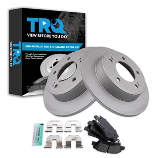 Foto 1 | Foto 1 | Kit De Pastillas De Freno Y Rotor Trq Trasero Para Hyundai 14-18 Kia 12-16 - Venta Internacional.