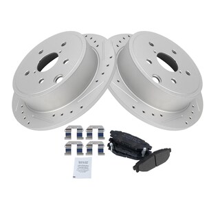 Foto 2 | Foto 2 | Kit De Pastillas De Freno Y Rotor Trq Trasero Para Subaru Wrx 2015-2019 - Venta Internacional.
