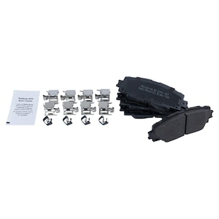 Foto 3 | Foto 3 | Kit De Pastillas De Freno Y Rotor Trq Delantero Semimetálico Para Toyota - Venta Internacional.