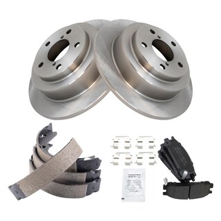 Foto 2 | Foto 2 | Kit De Pastillas De Freno Y Rotor Trq Trasero Para Subaru Impreza 93-99 - Venta Internacional.