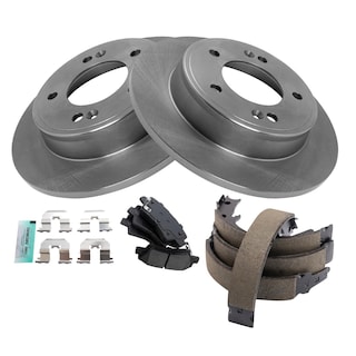 Foto 2 | Foto 2 | Kit De Pastillas De Freno Y Rotor Trq Trasero Semimetálico Para Hyundai Veloster 2012-2013 Kia Forte 2014 - Venta Internacional.