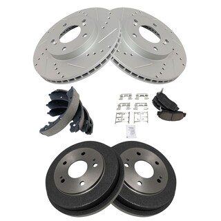 Foto 1 | Foto 1 | Kit De Pastillas Y Rotor De Freno, Zapata Y Tambor Honda Cr-v 1997-2001 Trq - Venta Internacional.