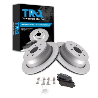 Foto 1 | Foto 1 | Kit De Pastillas De Freno Y Rotor Trq Trasero Para Chevrolet Colorado - Venta Internacional.