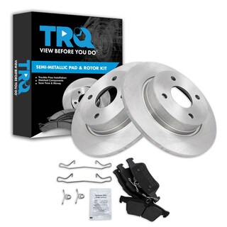 Foto 1 | Foto 1 | Kit De Pastillas De Freno Y Rotor Trq Trasero Semimetálico Para Ford Ecosport - Venta Internacional.