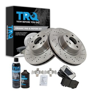 Foto 1 | Foto 1 | Kit De Pastillas De Freno Y Rotor Trq Ceramic Para Mercedes-benz - Venta Internacional.