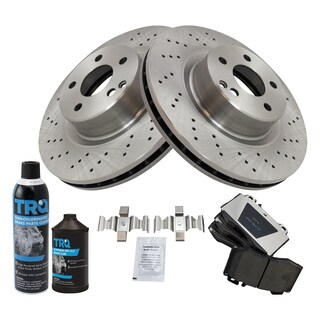Foto 2 | Foto 2 | Kit De Pastillas De Freno Y Rotor Trq Ceramic Para Mercedes-benz - Venta Internacional.