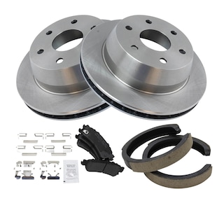 Foto 2 | Foto 2 | Kit De Pastillas De Freno Y Rotor Trasero Trq Para Cadillac Y Chevrolet 2002 - Venta Internacional.