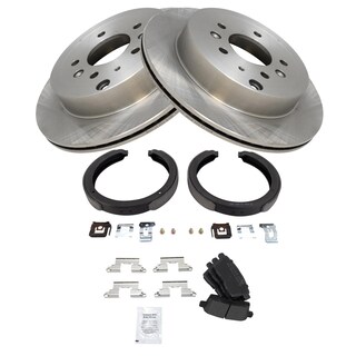 Foto 2 | Foto 2 | Kit De Pastillas De Freno Y Rotor Trq Trasero Semimetálico Para Mazda Cx-7 - Venta Internacional.