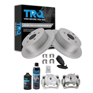 Foto 1 | Foto 1 | Kit De Pastillas De Freno Y Rotor Trasero Trq Compatible Con Subaru 2012-2019 - Venta Internacional.