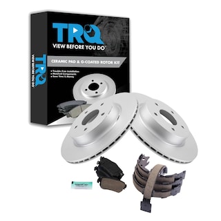 Foto 1 | Foto 1 | Kit De Pastillas De Freno Y Rotor Trasero Trq Compatible Con Nissan Leaf 2018-2019 - Venta Internacional.