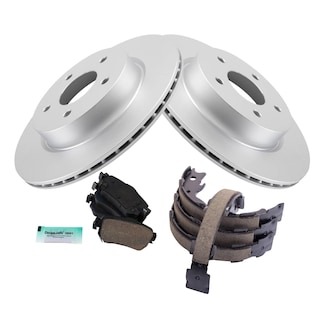 Foto 2 | Foto 2 | Kit De Pastillas De Freno Y Rotor Trasero Trq Compatible Con Nissan Leaf 2018-2019 - Venta Internacional.