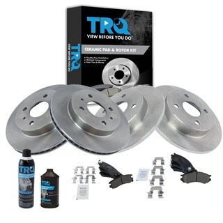 Foto 1 | Foto 1 | Kit De Pastillas De Freno Y Rotor Trq Ceramic Para Saturn Sc/sl/sw 91-98 - Venta Internacional.