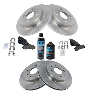 Foto 2 | Foto 2 | Kit De Pastillas De Freno Y Rotor Trq Ceramic Para Saturn Sc/sl/sw 91-98 - Venta Internacional.