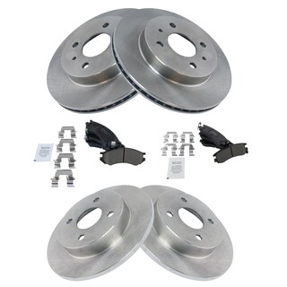 Foto 2 | Foto 2 | Kit De Pastillas De Freno Y Rotor Trq Ceramic Para Saturn Sc/sl/sw 91-98 - Venta Internacional.