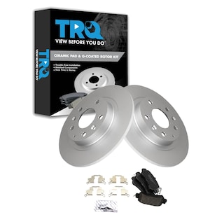 Foto 1 | Foto 1 | Kit De Pastillas De Freno Y Rotor Trasero Trq Compatible Con Mazda Cx-3 2016-2018 - Venta Internacional.
