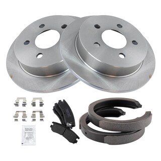 Foto 2 | Foto 2 | Kit De Pastillas De Freno Y Rotor Trq Trasero Compatible Con Buick Chevrolet - Venta Internacional.